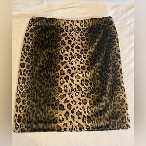 INC International Concepts Animal Print Pencil Skirt